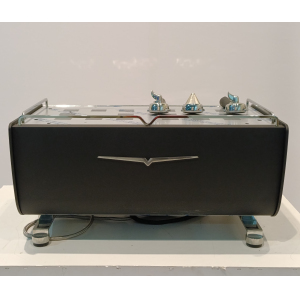 Кофемашина рожковая автоматическая, 2 группы высокие, мультибойлерная, T3 Genius, Gravimetric, T.E.R.S., PURE BREW, HEES, черная матовая (б/у (бывший