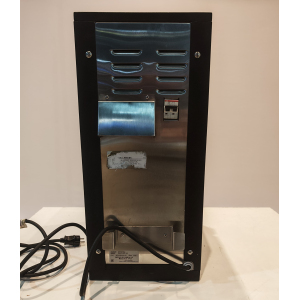 Фритюрница-автомат электрическая настольная, 12кг/ч, 1 ванна 6.5л, управление электронное, 1 корзина, черная (б/у (бывший в употреблении))