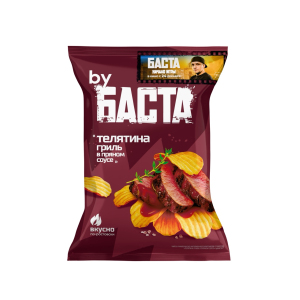 Чипсы картофельные byБАСТА Телятина гриль в пряном соусе МОСКОВСКИЙ КАРТОФЕЛЬ