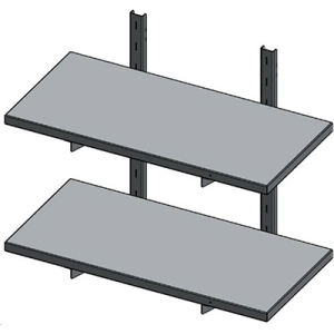 Полка настенная Assum ПКН-П-2-9/3 (900х300х500)