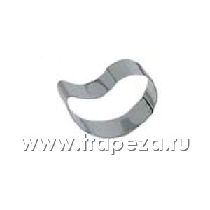 Кольцо (форма) ЗАПЯТАЯ L 8см h 4см, нерж.сталь