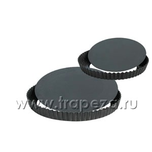Блюдо (форма) D 31,3см h 3,5см с бороздками разъемная FORCE BLUE