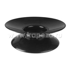Подставка для блюд h 7см, пластик черный