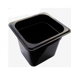 Гастроемкость GN1/6х150 поликарбонат черный