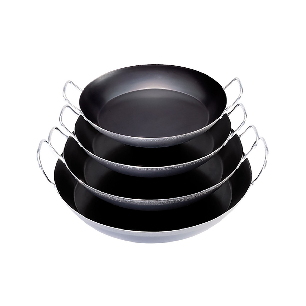 Сковорода для паэльи D 28см H 7см с двумя ручками LA LYONNAISE DE BUYER 5023.28