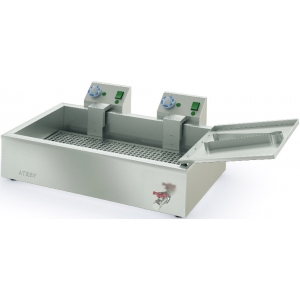 Кофемолка-автомат, вместимость бункера 1.5кг, производительность 12кг/день, D жернова 85мм, упр.сенсорное, черная (Новое, после выставок) Atesy 27849